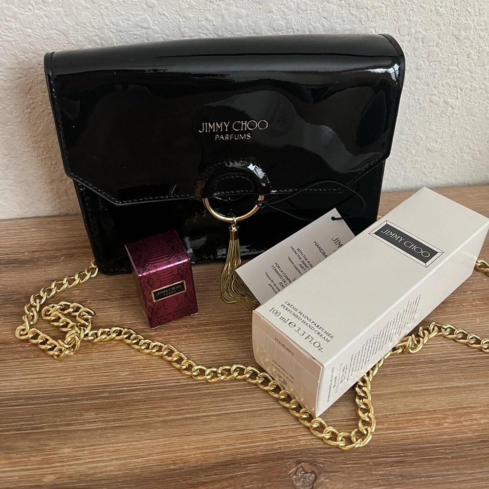 Jimmy choo parfum gift set with evening purse